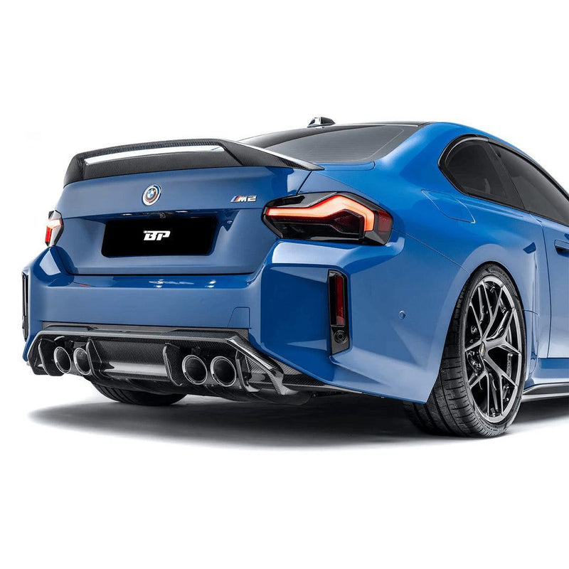 AD Style Carbon Fiber Rear Spoiler - BMW G87 M2 & G42 2 Series