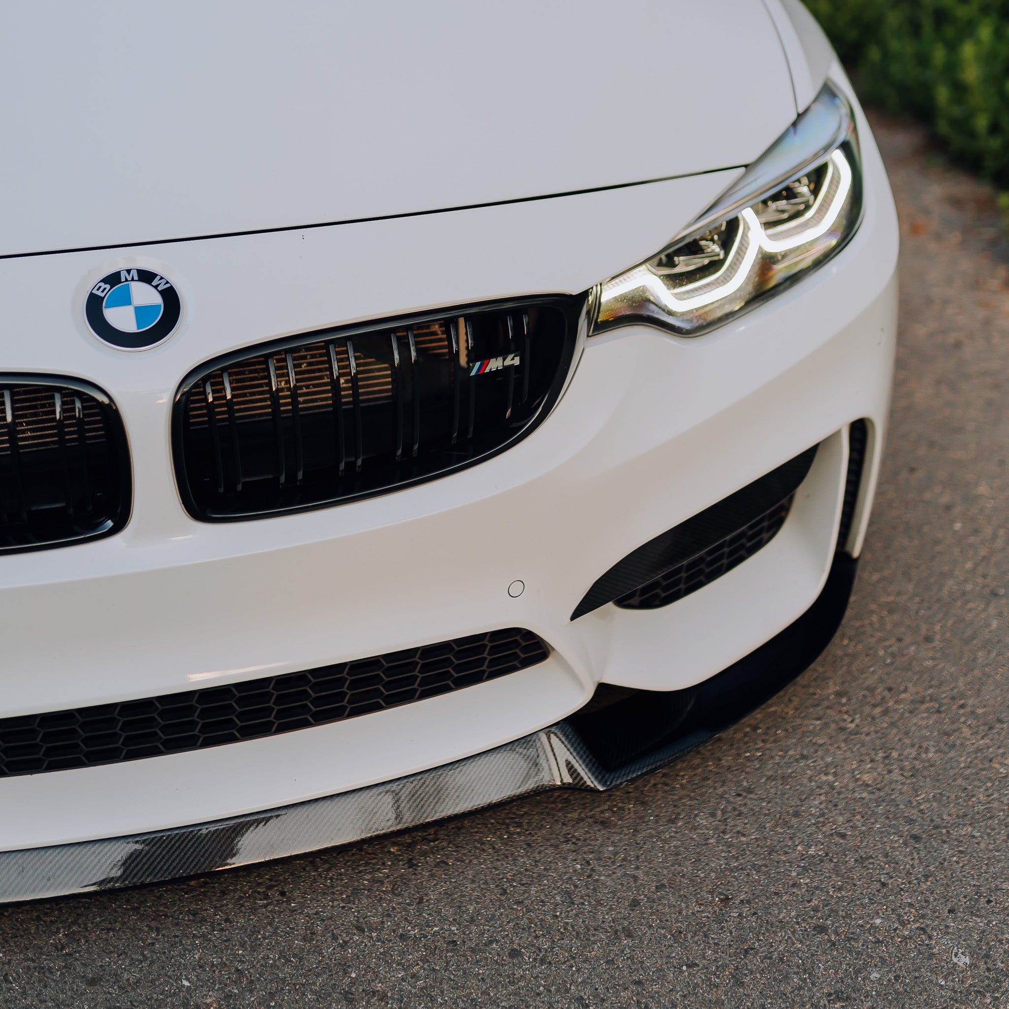 CS Style Carbon Fiber Front Lip - BMW F80 M3 & F82/F83 M4
