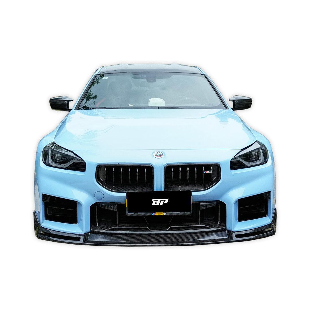 V Style Carbon Fiber Front Lip - BMW G87 M2