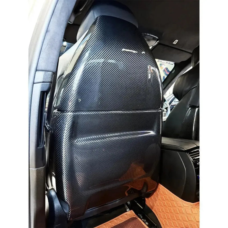 Full Carbon Fiber Seat Back Cover Set - BMW F90 M5