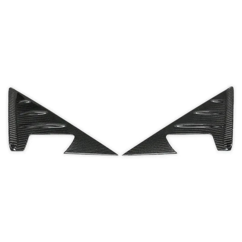 Carbon Fiber A-pillar Triangle Cover Trim Set - BMW G22/G23/G26 4 Series & G80 M3 & G82/G83 M4