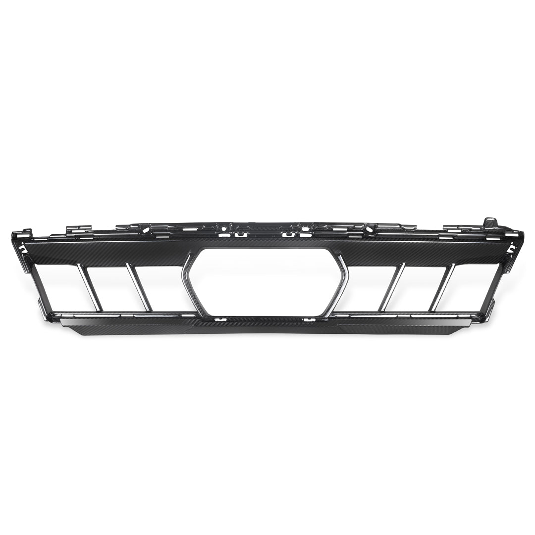 OEM Style Carbon Fiber Front Bumper Center Trim - BMW G05 X5 LCI