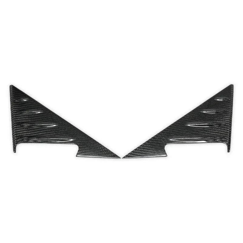 Carbon Fiber A-pillar Triangle Cover Trim Set - BMW G42 2 Series & G87 M2