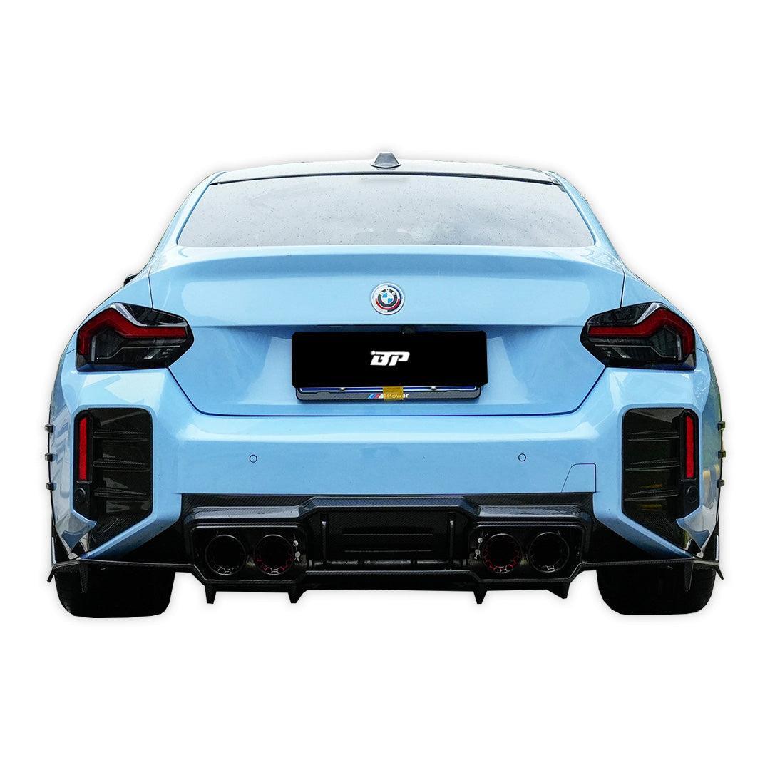 V Style Carbon Fiber Rear Diffuser - BMW G87 M2