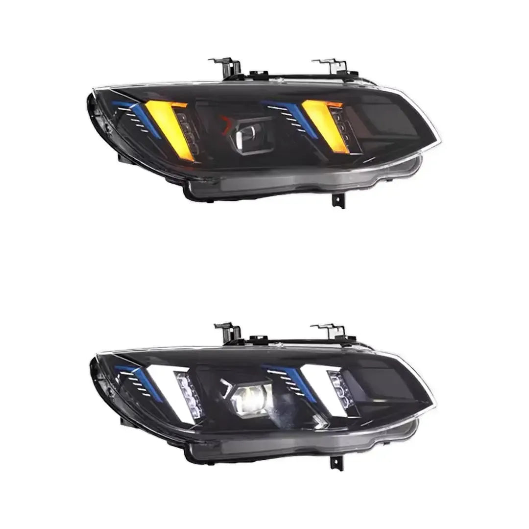 2025 LCI Style LED Headlight With Duo Color DRL - BMW E92 & E93 M3 & 3 Series