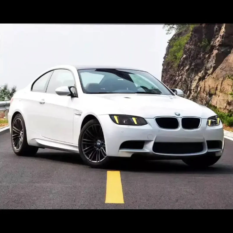 Snake Eye Style LED Headlight with White/Yellow DRL - BMW E92 & E93 M3 & 3 Series