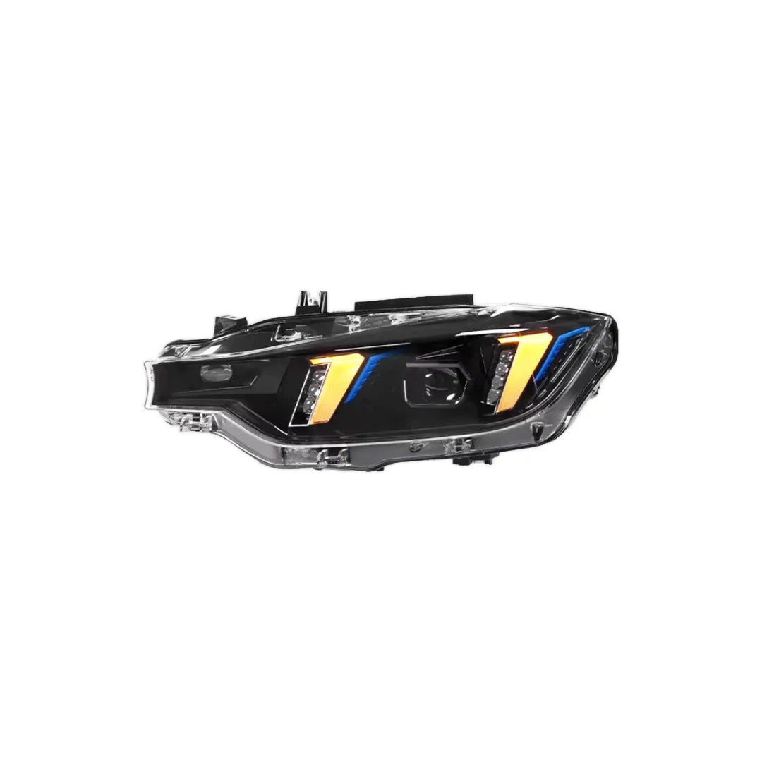 2025 LCI Style LED Headlight With Duo Color DRL - BMW F80 M3 & F30 3 Series