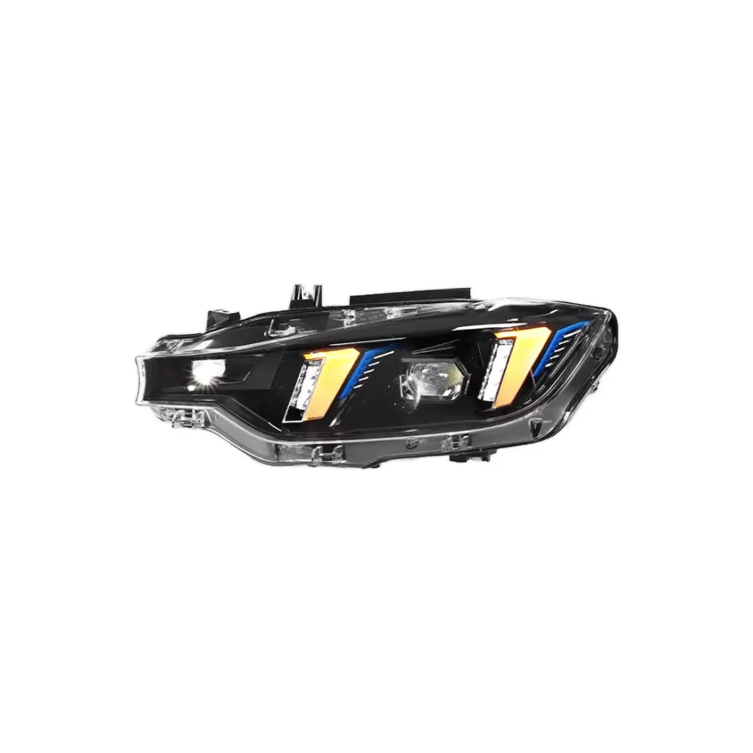 2025 LCI Style LED Headlight With Duo Color DRL - BMW F80 M3 & F30 3 Series