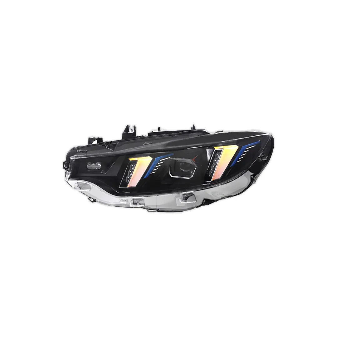 2025 LCI Style LED Headlight With Duo Color DRL - BMW F82/F83 M4 & F32/F33/F36 4 Series