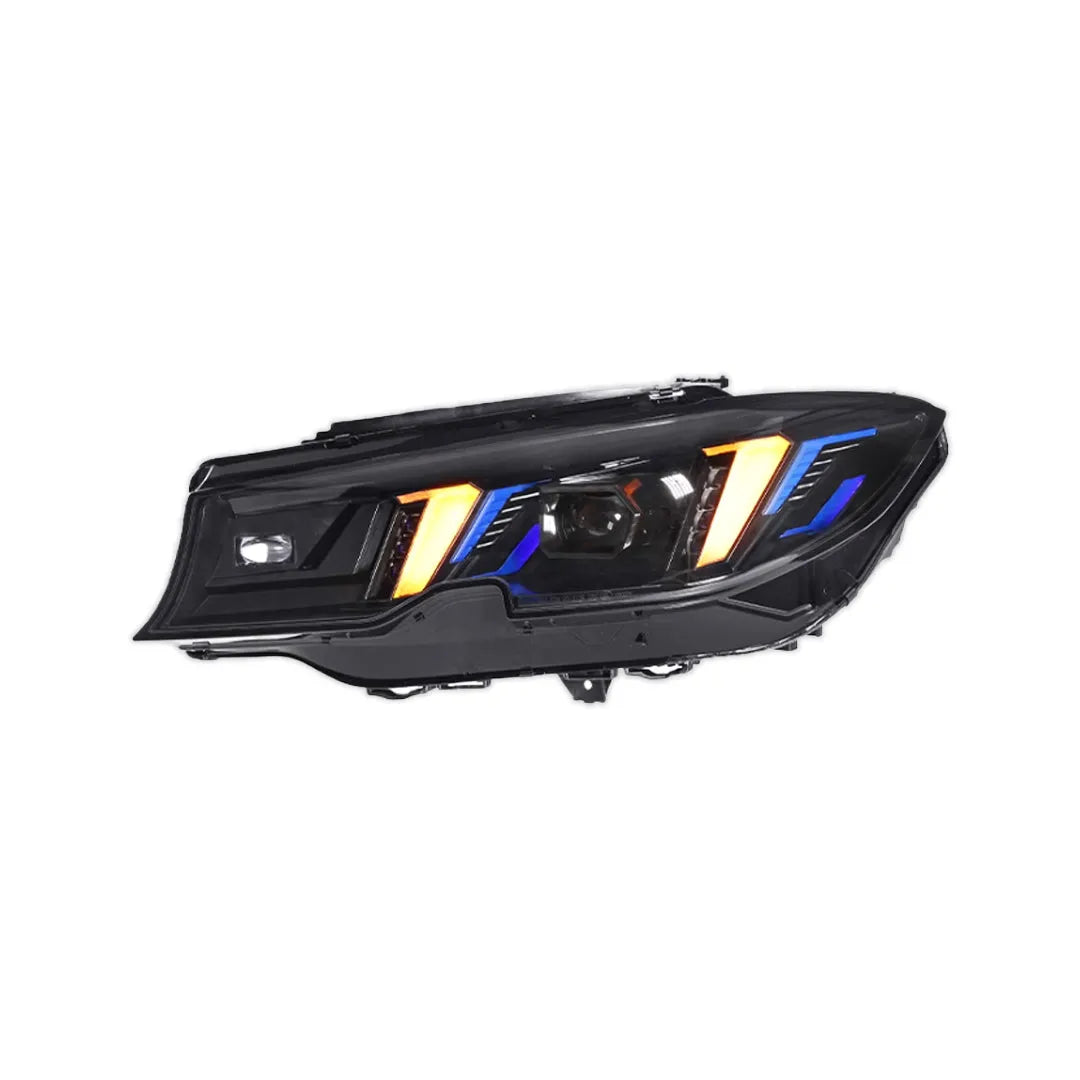 2025 LCI Style LED Headlight With Duo Color DRL - BMW G20 3 Series