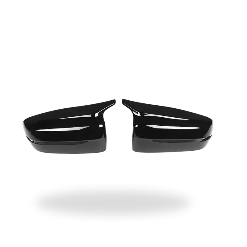M Gloss Black Mirror Cap Set - BMW G Chassis