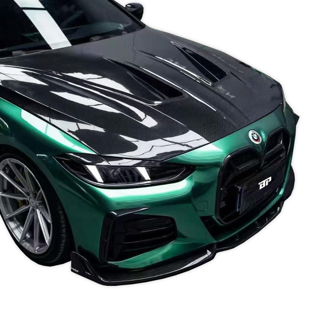 AN Style Carbon Fiber Front Hood - BMW G22/G23/G26 4 Series