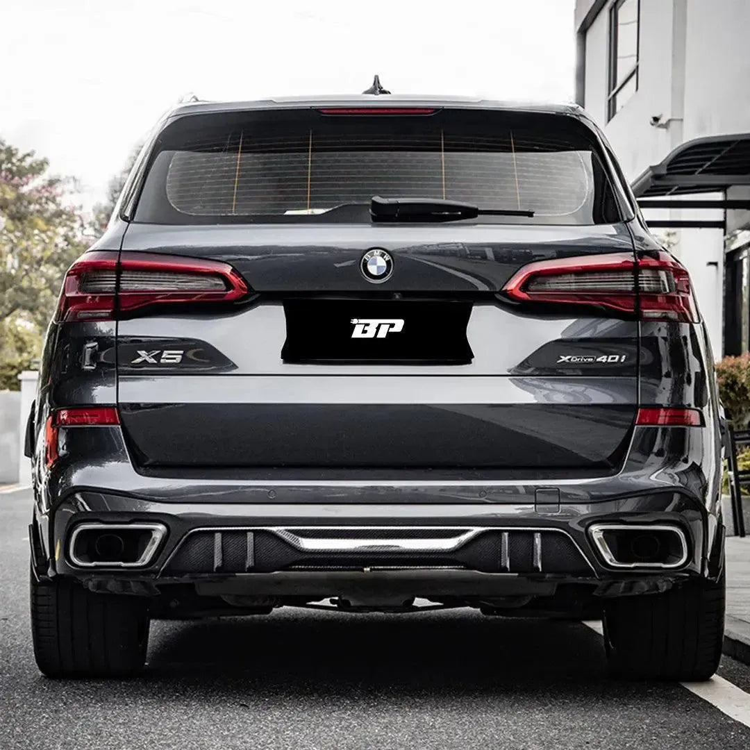 MP Style Carbon Fiber Rear Diffuser - BMW G05 X5