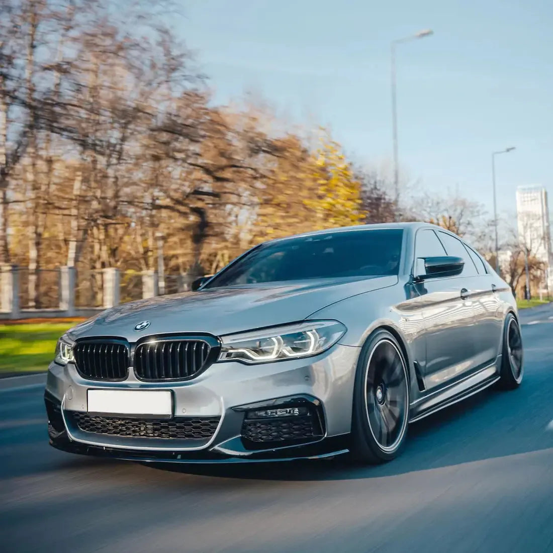 MP Style Carbon Fiber Front Lip - BMW G30 5 Series Pre LCI