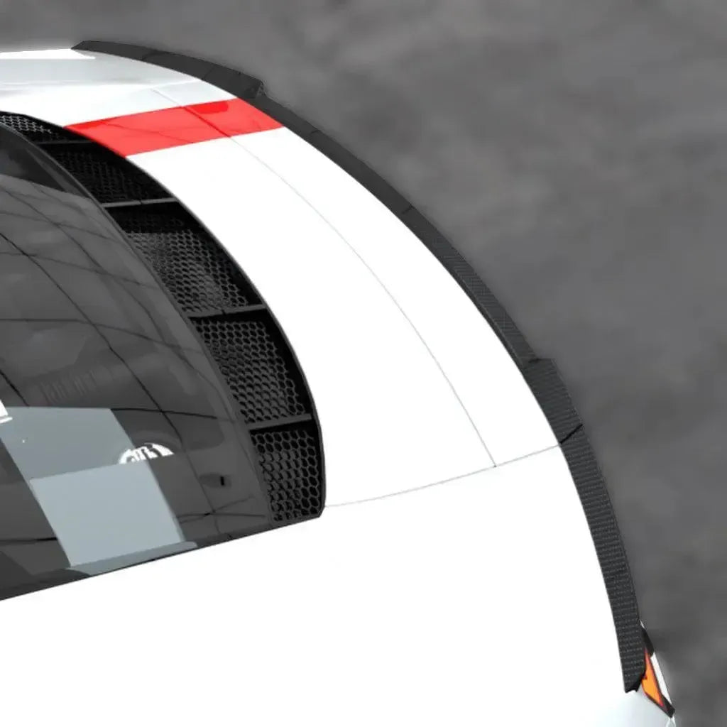 3 Piece Style Carbon Fiber Trunk Spoiler - Audi R8 V10 Gen 2