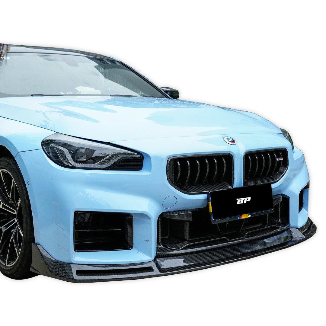 V Style Carbon Fiber Front Lip - BMW G87 M2
