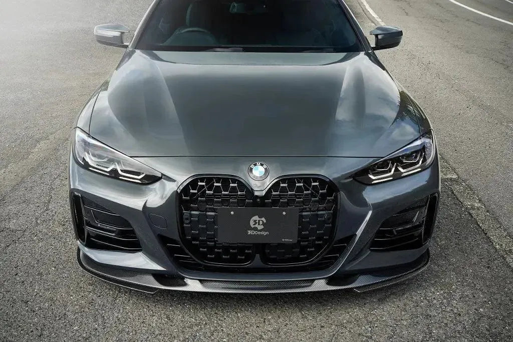 3D Style Carbon Fiber Front Lip - BMW G22/G23 4 Series