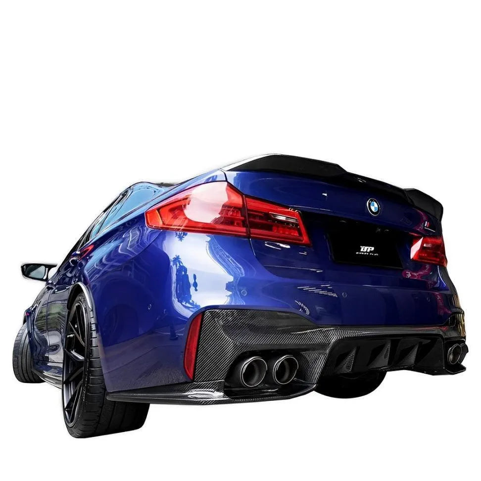 3D Style Carbon Fiber Rear Diffuser - BMW F90 M5 & G30 5 Series