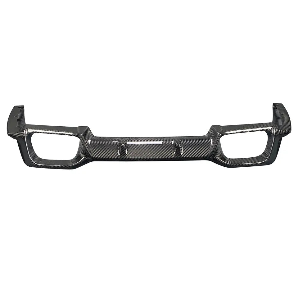 X4M F98 LCI SQ Style Dry Carbon Fiber Rear Diffuser
