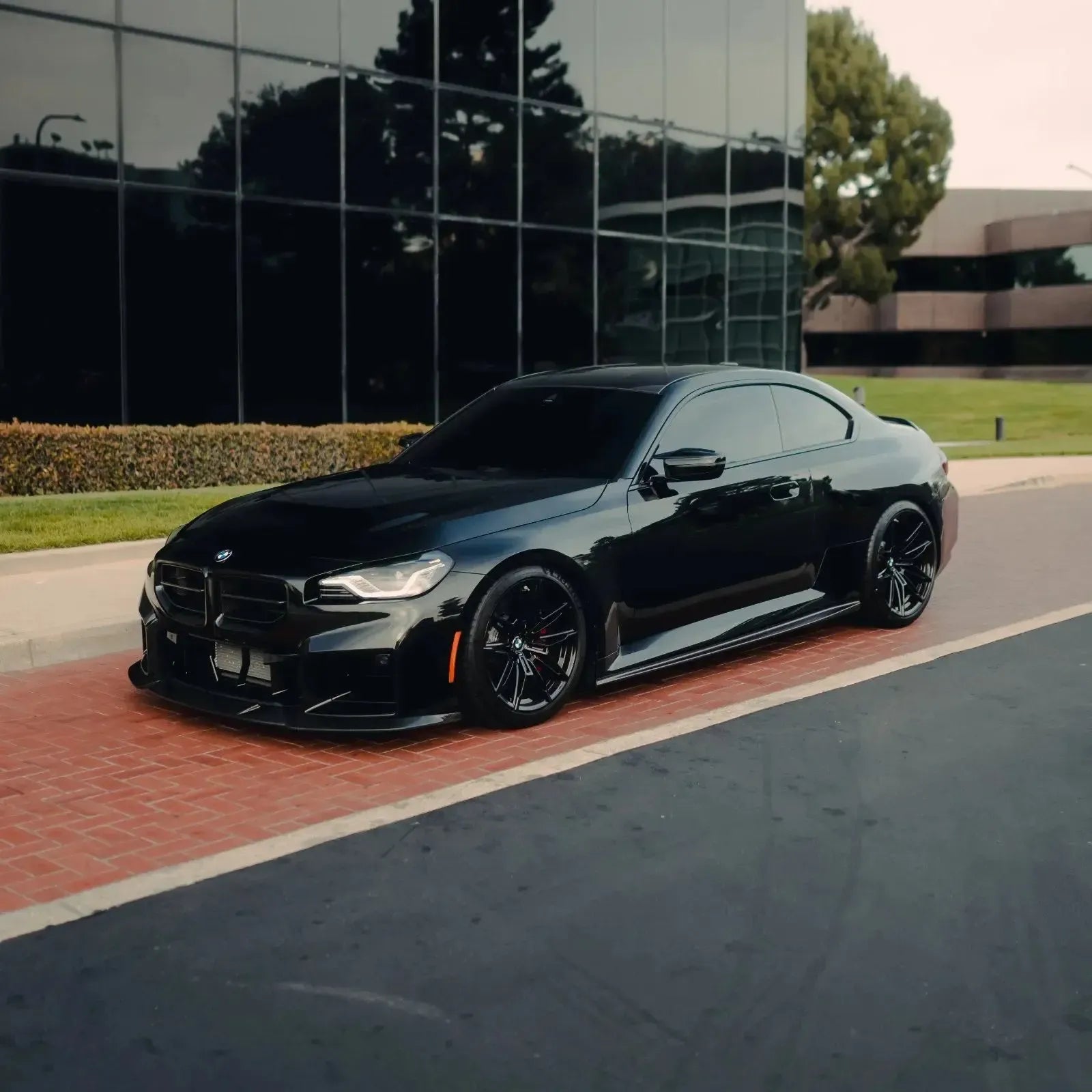 3D Style Carbon Fiber Side Skirt - BMW G87 M2