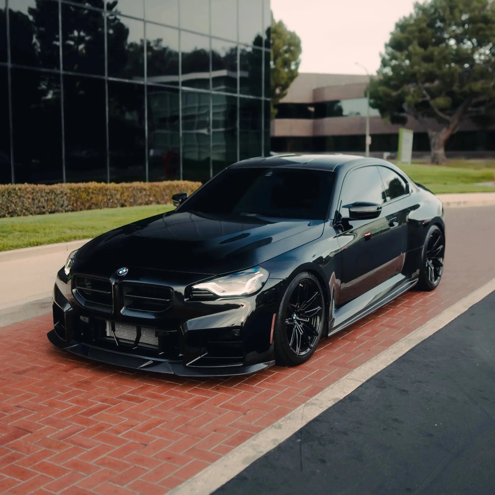 MHC Style Carbon Fiber Front Lip - BMW G87 M2