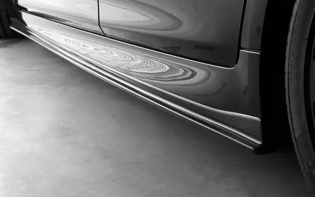 3D Style Carbon Fiber Side Skirts - BMW F10 M5