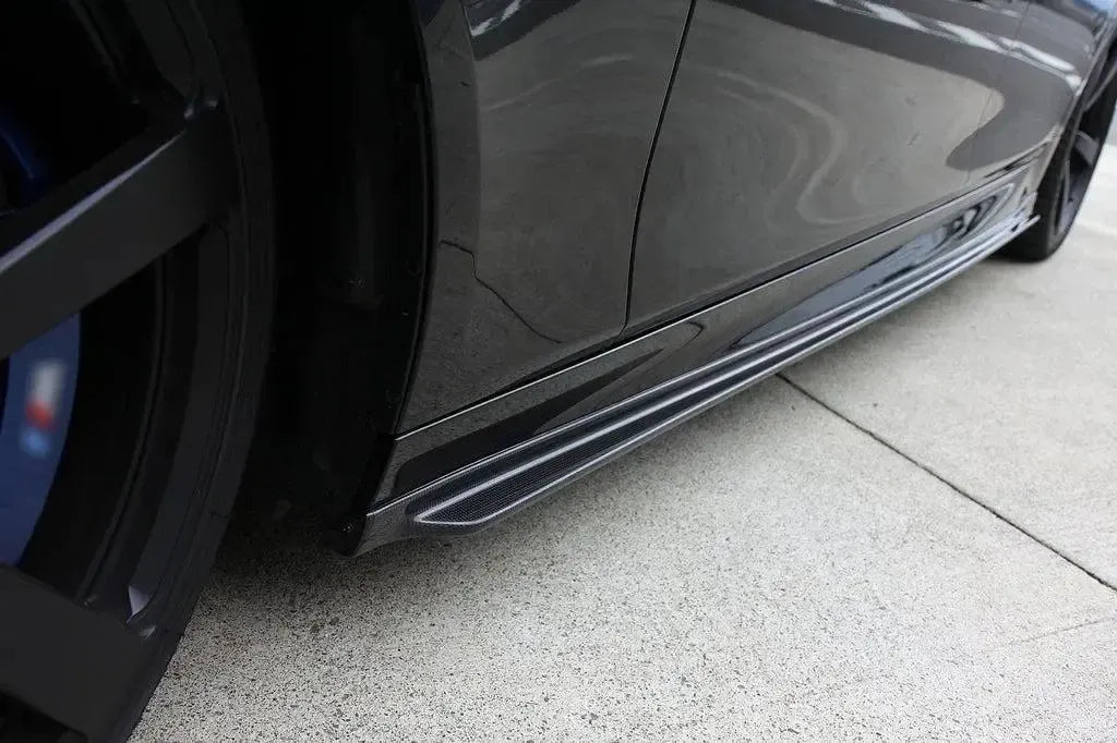 3D Style Carbon Fiber Side Skirts - BMW F10 M5
