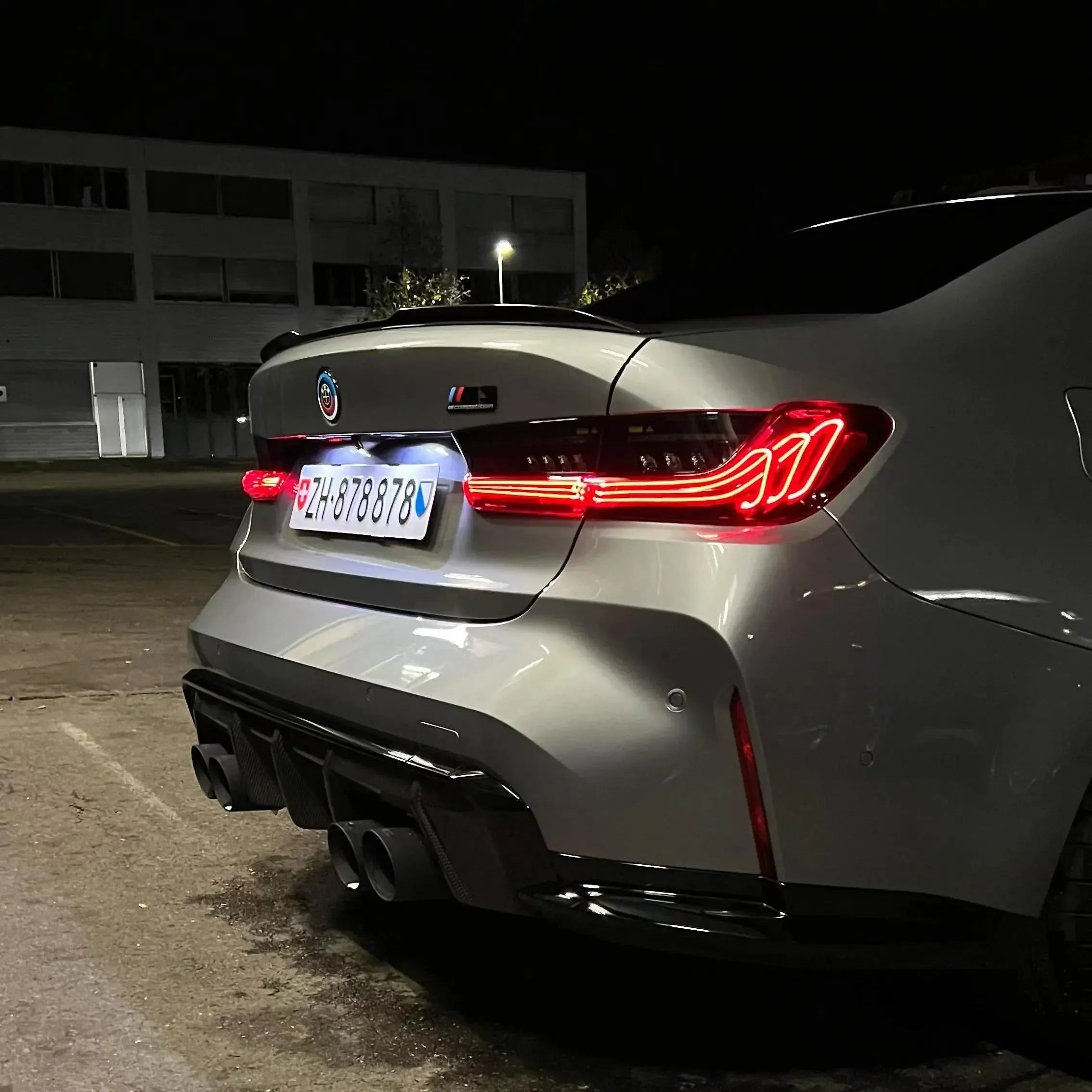 CSL Style Laser Taillights V2 - BMW G80 M3 & G20 3 Series