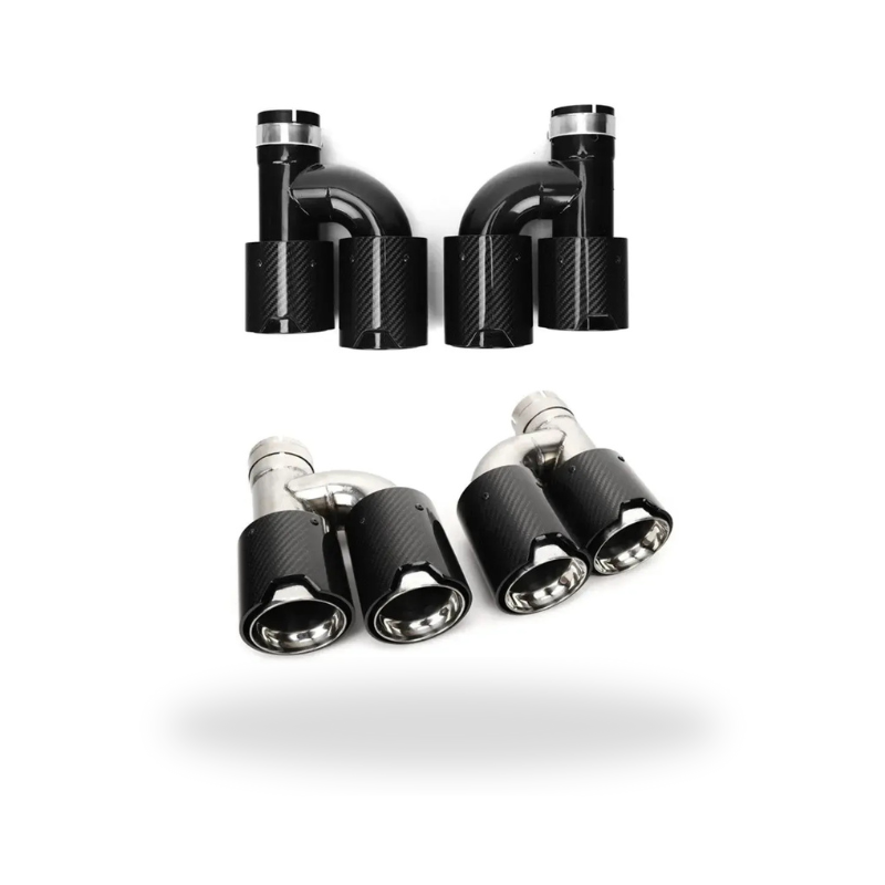 MP Style Carbon Fiber 'h" Exhaust Tip