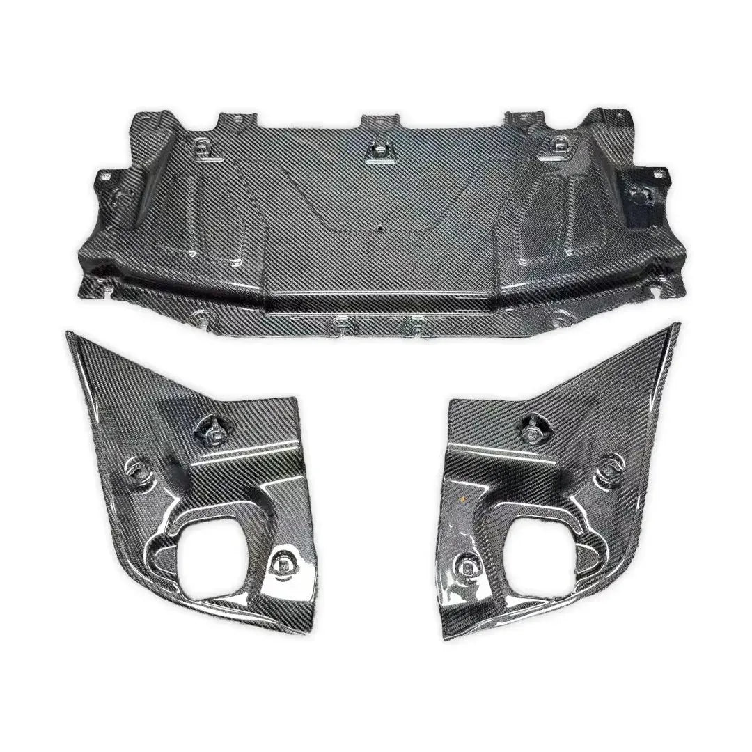 Carbon fiber Engine Bay Cover Set - Toyota A90 Supra