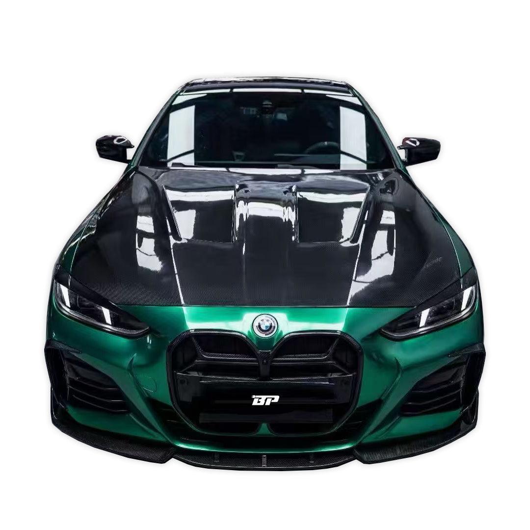 AN Style Carbon Fiber Front Hood - BMW G22/G23/G26 4 Series