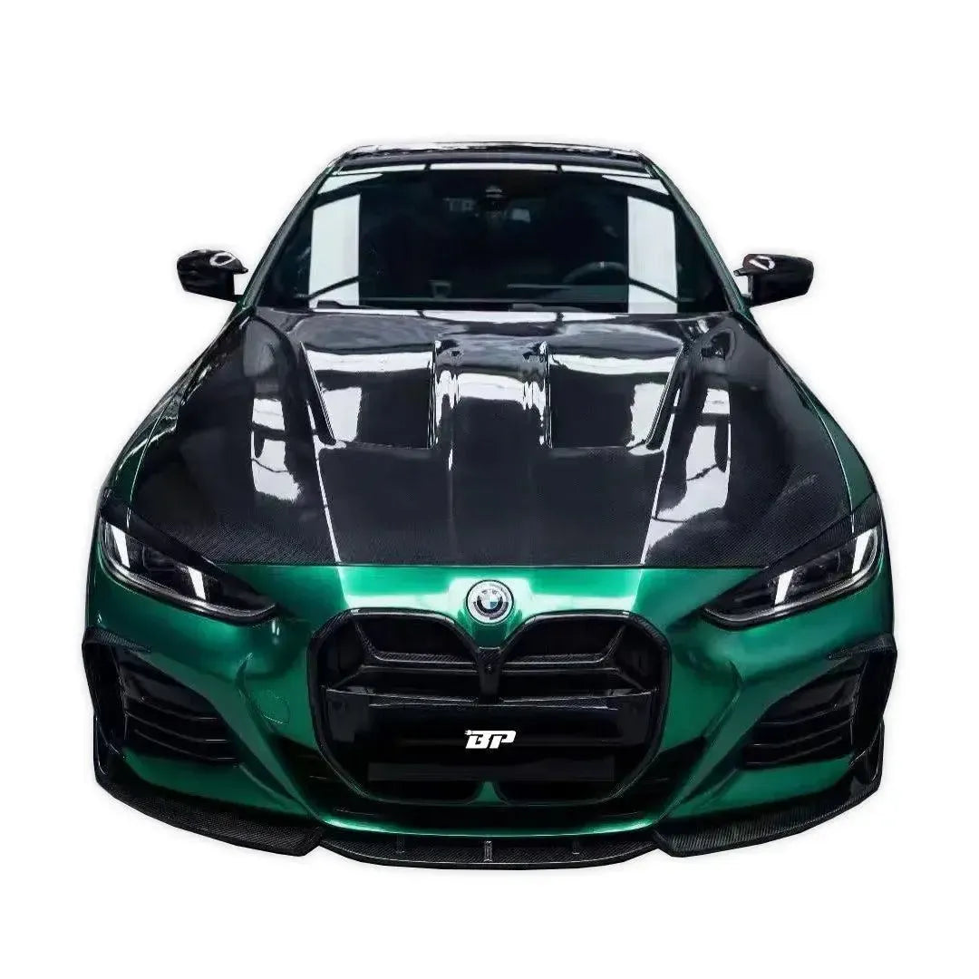 AN Style Carbon Fiber Front Hood - BMW G22/G23/G26 4 Series