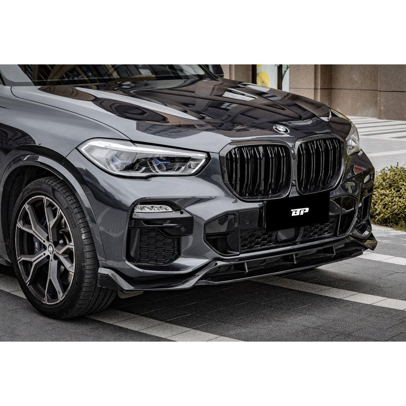 Double Slat Carbon Fiber Front Grille - BMW G05 X5