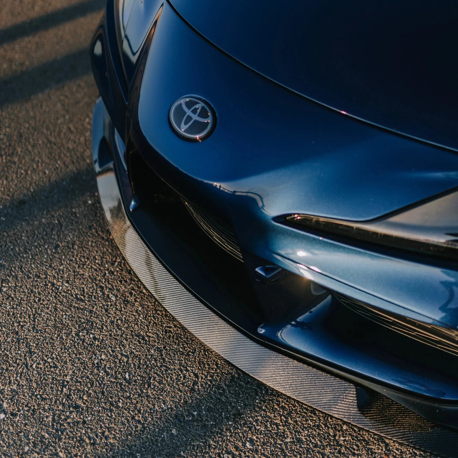 AG Style Carbon Fiber Front Lip - Toyota A90 GR Supra