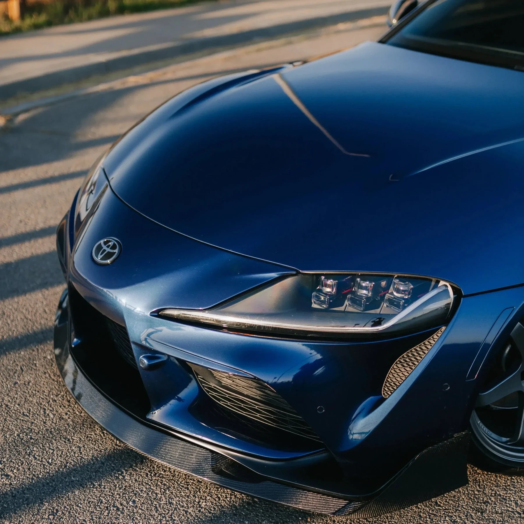 AG Style Carbon Fiber Front Lip - Toyota A90 GR Supra