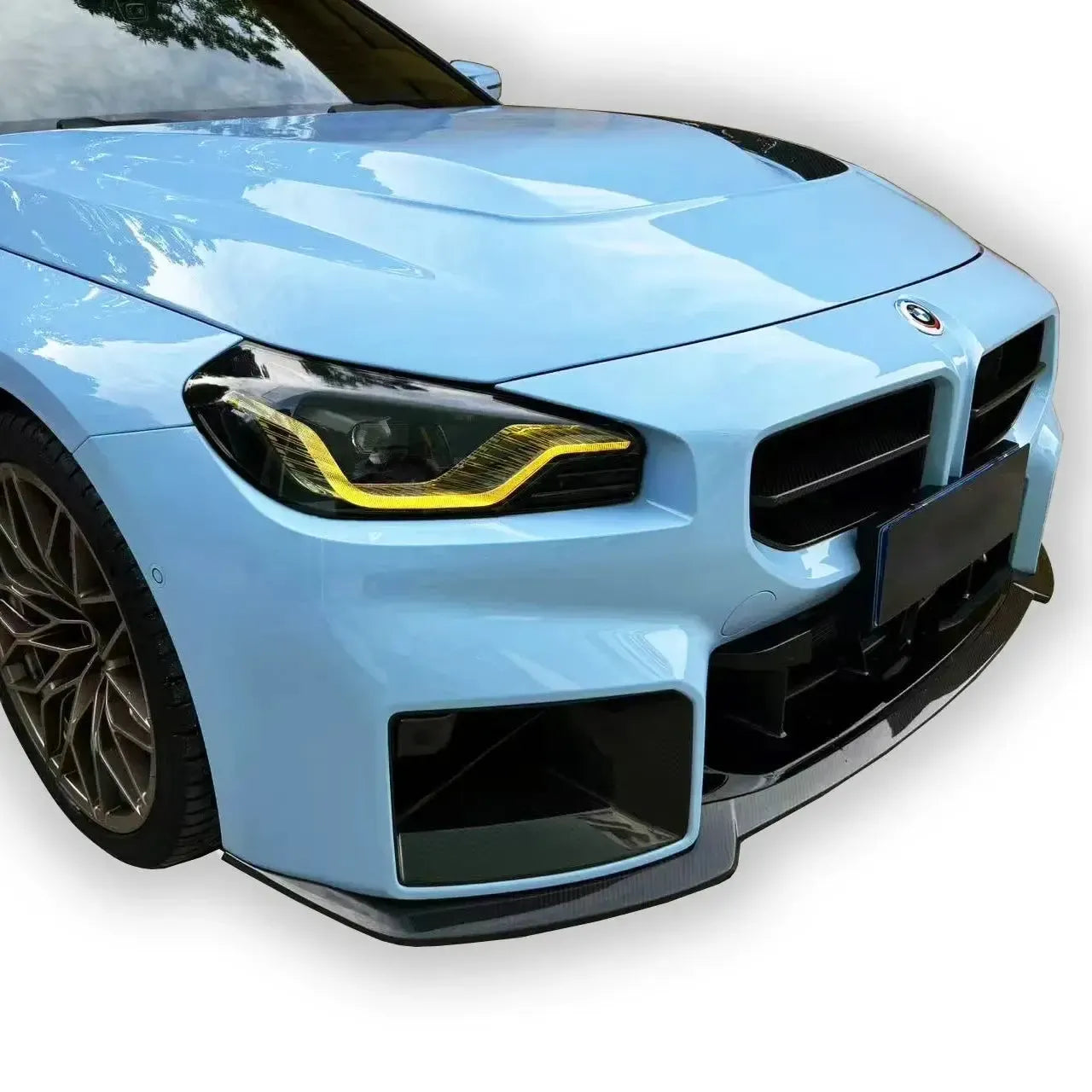 AN GT Style Carbon Fiber Front Lip - BMW G87 M2