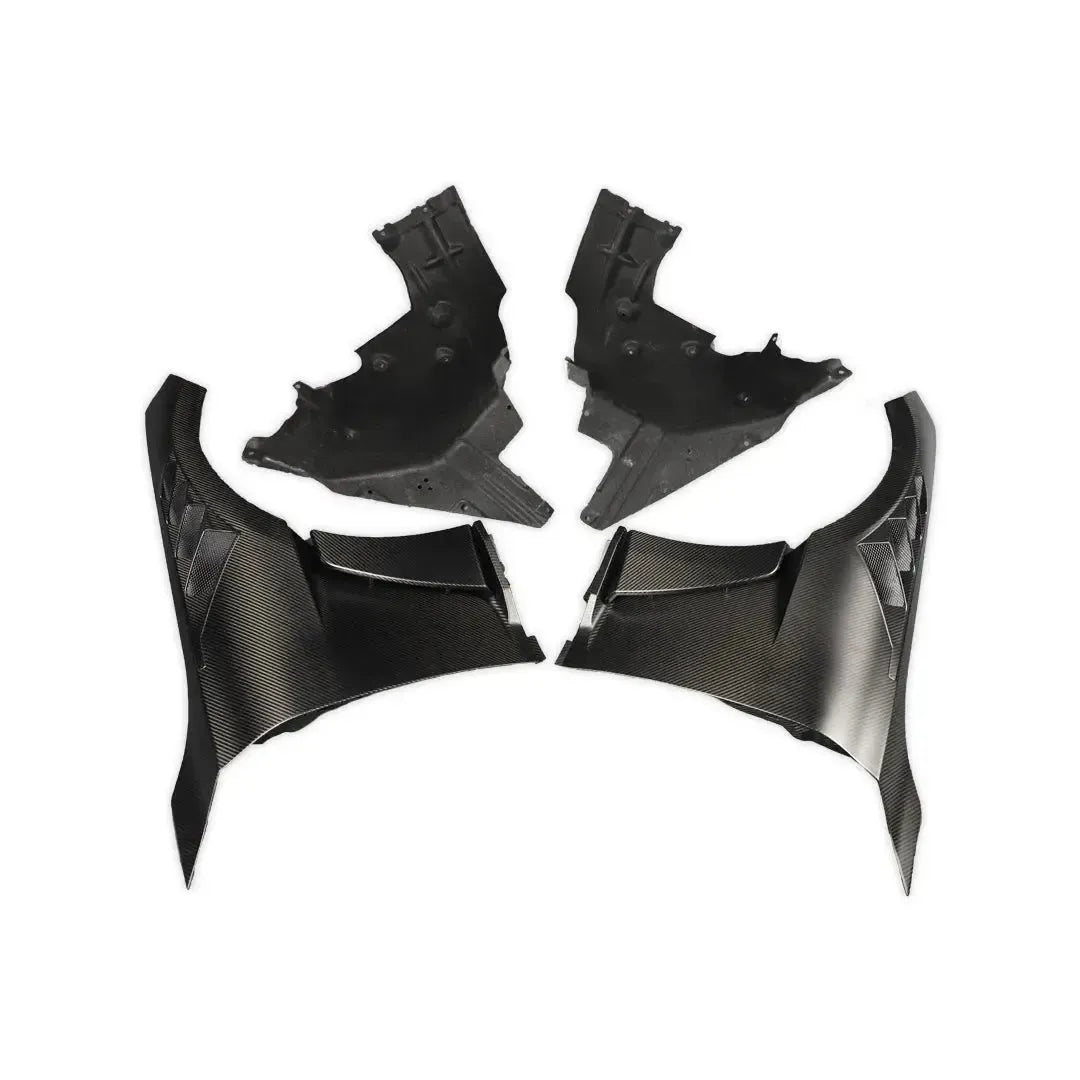 AN Style Carbon Fiber Front Fenders - BMW G87 M2