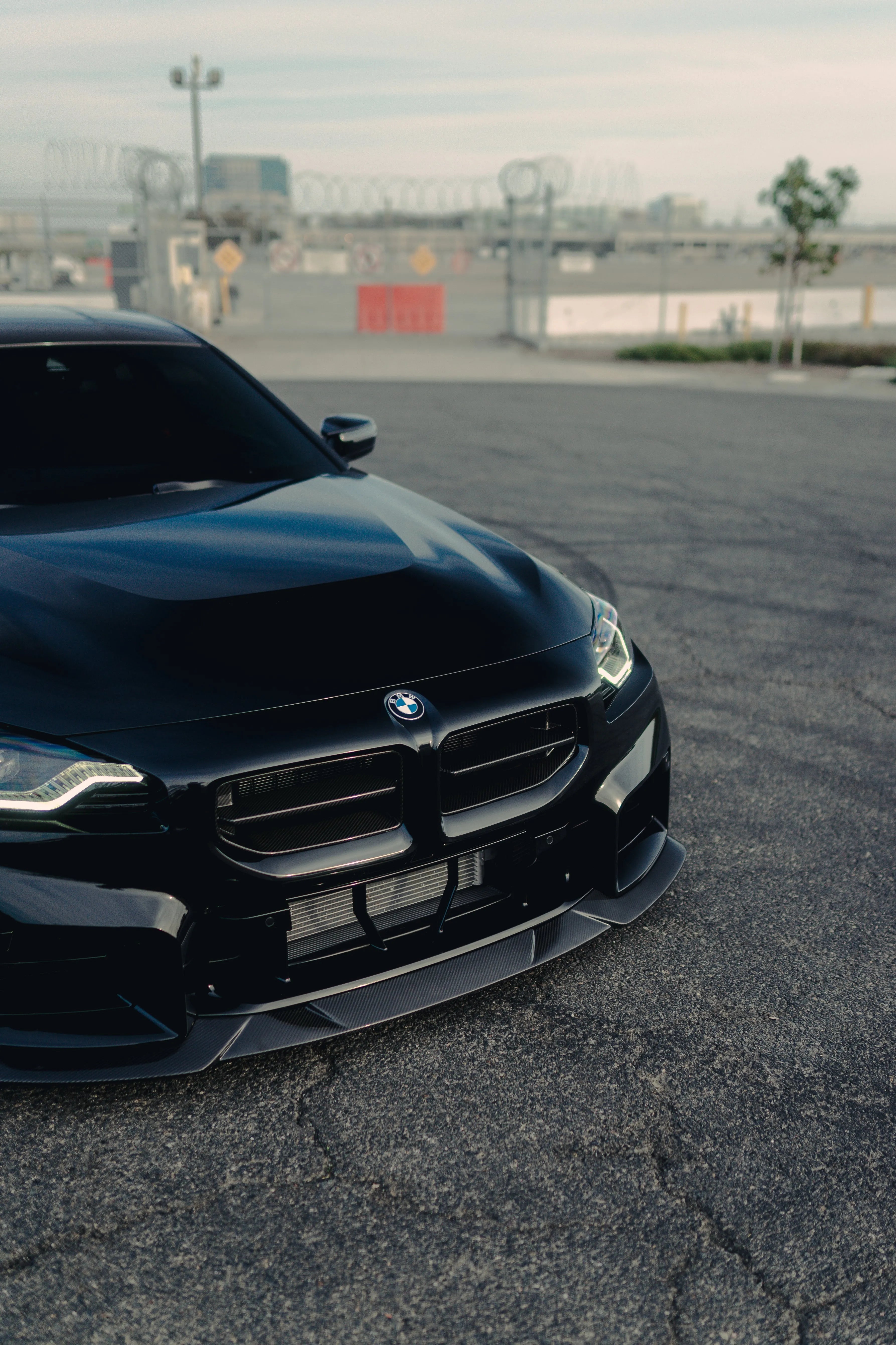AN Style Carbon Fiber Front Grilles - BMW G87 M2