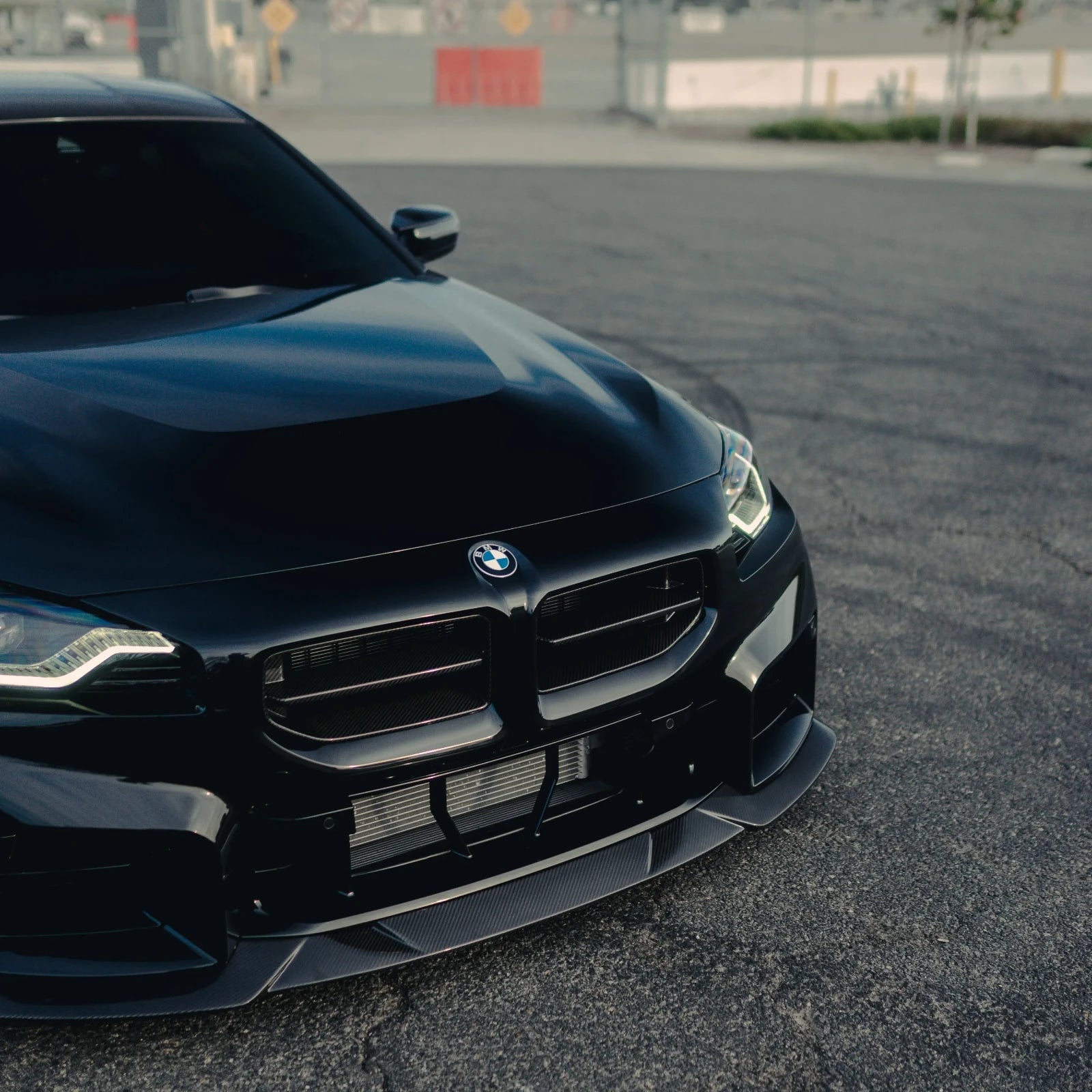 AN Style Carbon Fiber Front Grilles - BMW G87 M2