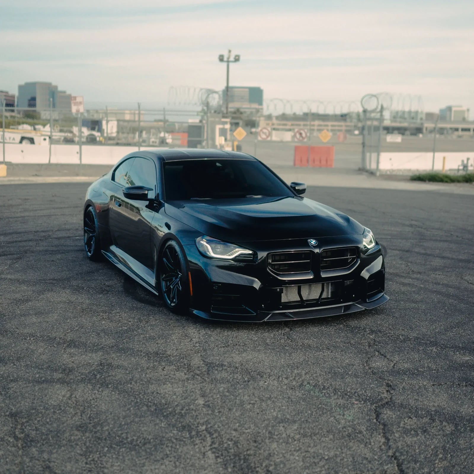 AN Style Carbon Fiber Front Grilles - BMW G87 M2