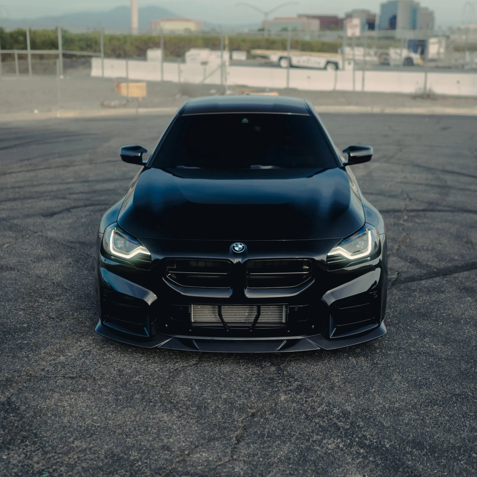 AN Style Carbon Fiber Front Grilles - BMW G87 M2
