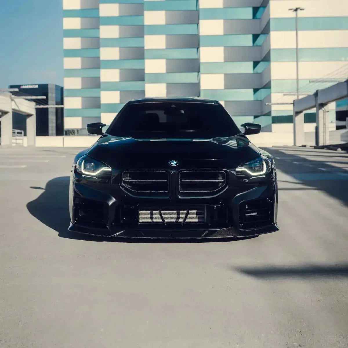 AN Style Carbon Fiber Front Grilles - BMW G87 M2