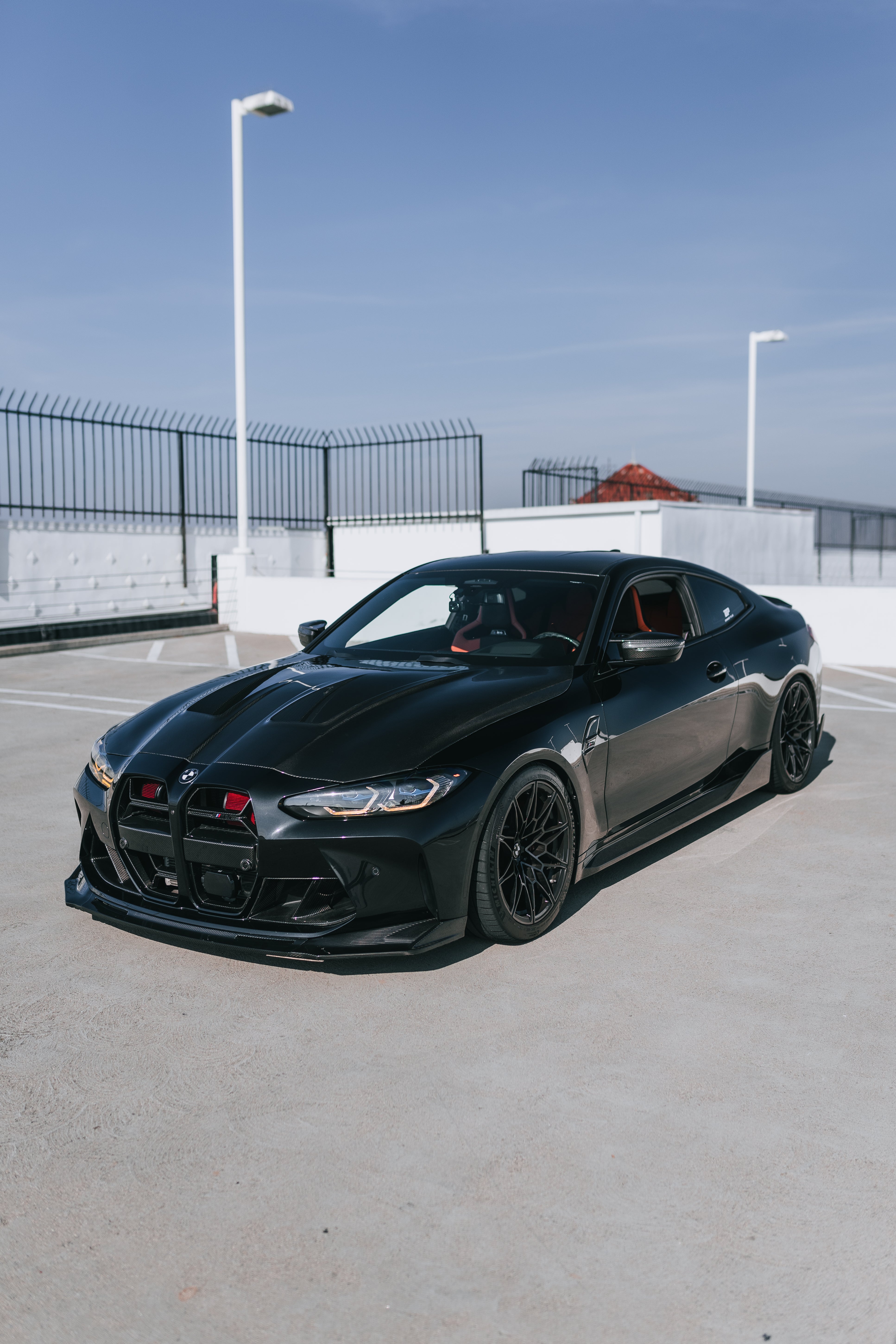 AN Style Carbon Fiber Front Hood - BMW G80 M3 & G82 / G83 M4
