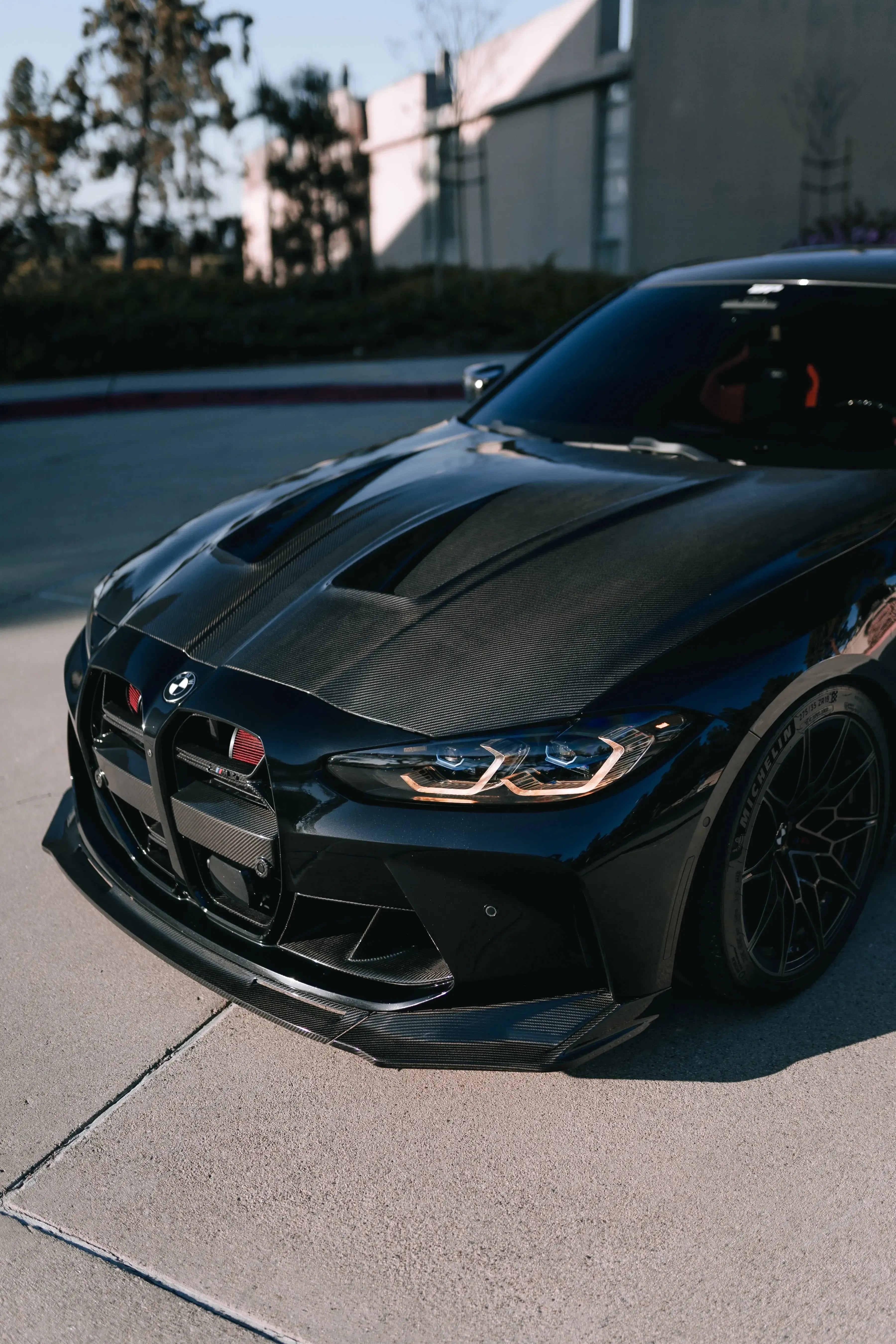 AN Style Carbon Fiber Front Hood - BMW G80 M3 & G82 / G83 M4