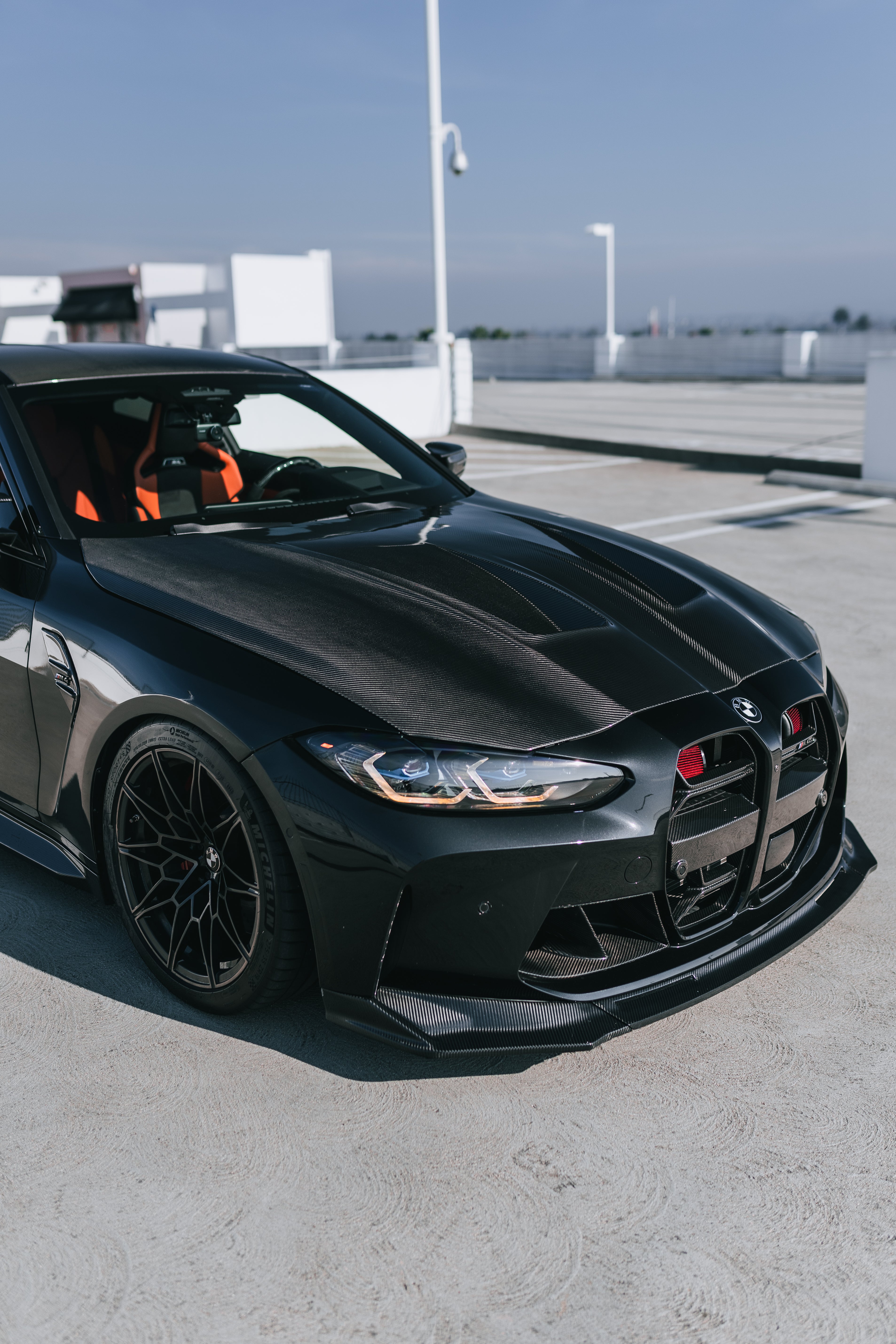 AN Style Carbon Fiber Front Hood - BMW G80 M3 & G82 / G83 M4