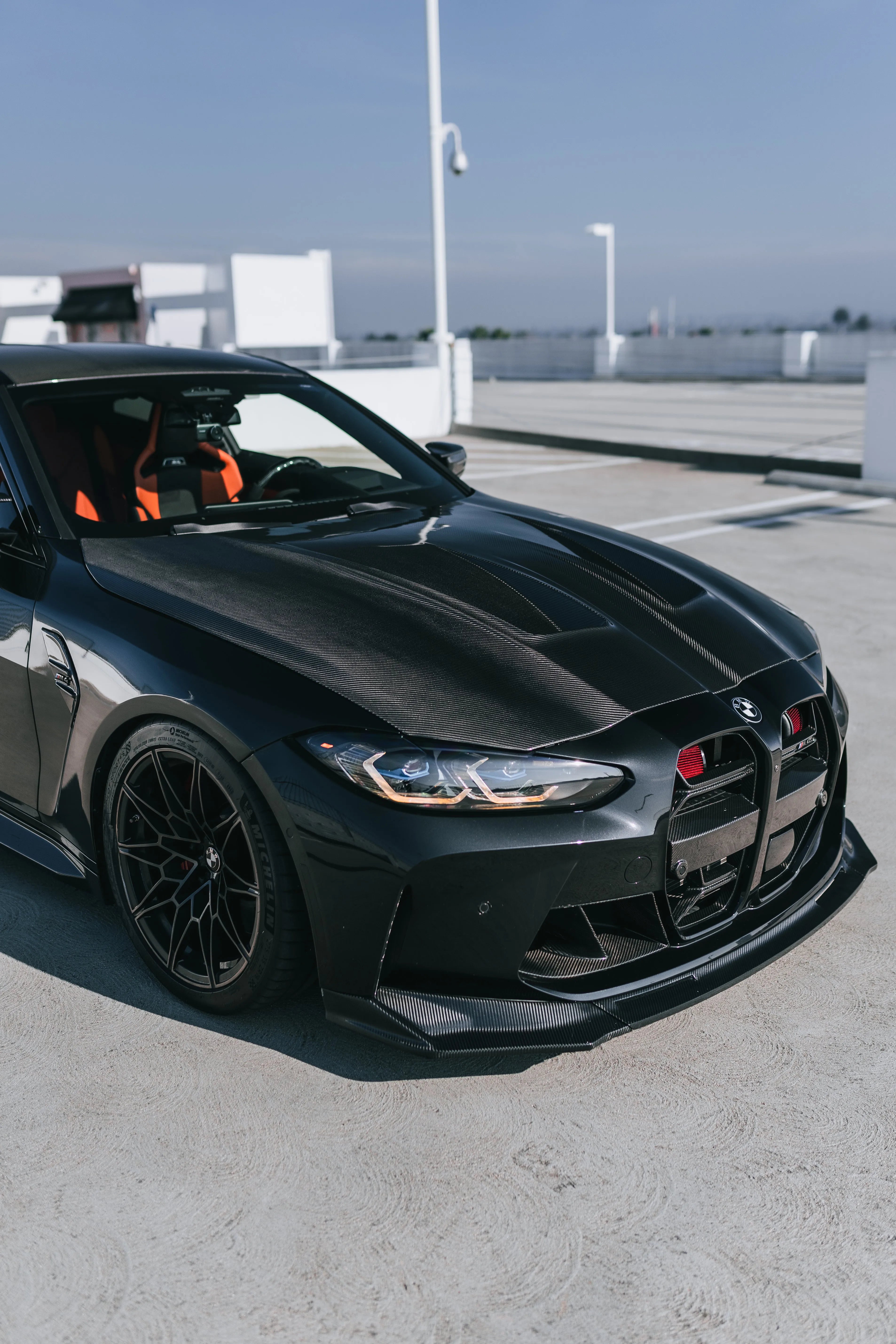 AN Style Carbon Fiber Front Hood - BMW G80 M3 & G82 / G83 M4