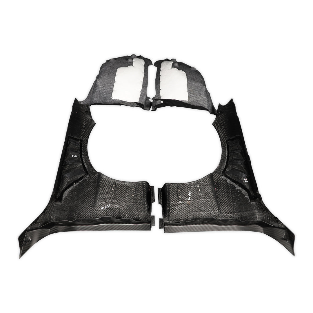 Alpha N Style Carbon Fiber Front Fender With Liner - BMW G87 M2