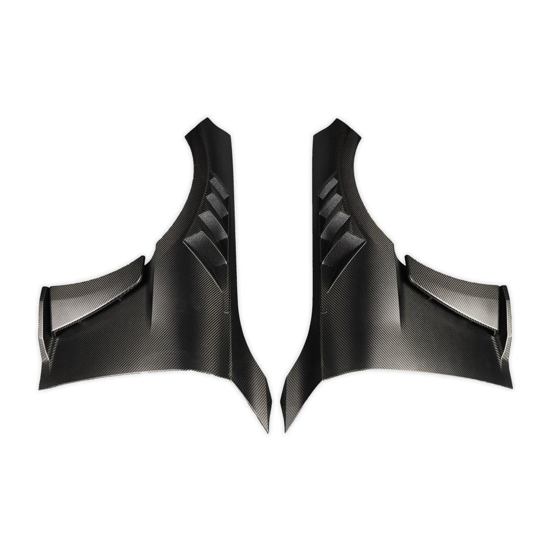 Alpha N Style Carbon Fiber Front Fender With Liner - BMW G87 M2