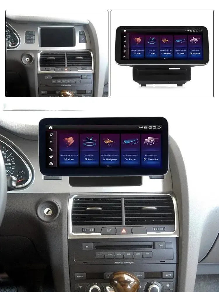 Apple CarPlay & Android Auto Android Screen Upgrade – 2005- 2015 Audi Q7