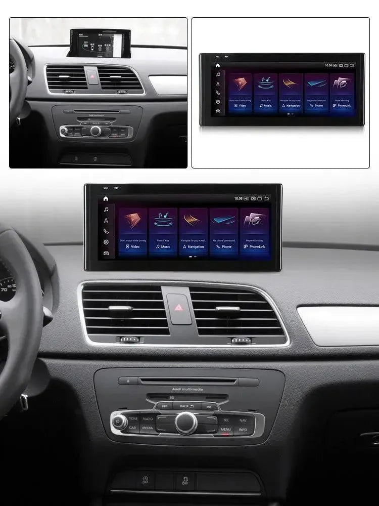 Apple CarPlay & Android Auto Android Screen Upgrade – 2013-2018 Audi Q3